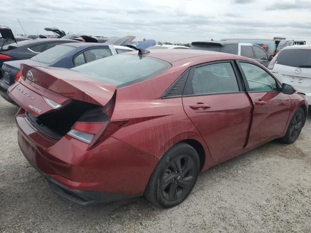 2023 Hyundai Elantra Blue