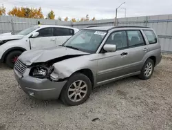 Salvage cars for sale at Nisku, AB auction: 2007 Subaru Forester 2.5X Premium