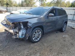 Salvage cars for sale at Midway, FL auction: 2019 Jeep Cherokee Latitude Plus