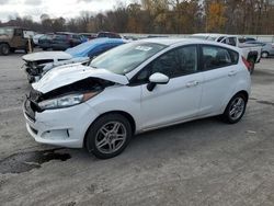 Salvage cars for sale from Copart Ellwood City, PA: 2019 Ford Fiesta SE