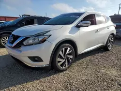 Flood-damaged cars for sale at auction: 2017 Nissan Murano S