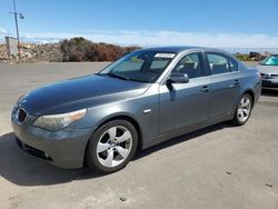 Salvage cars for sale at auction: 2006 BMW 525 I