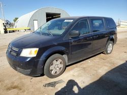 Salvage cars for sale at Wichita, KS auction: 2010 Dodge Grand Caravan SE