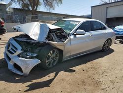 Salvage cars for sale at Albuquerque, NM auction: 2015 Mercedes-Benz C300