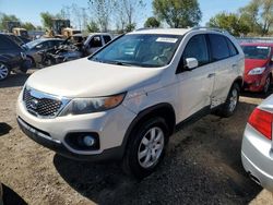 Salvage cars for sale at Elgin, IL auction: 2011 KIA Sorento Base