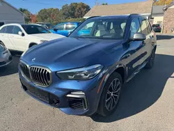 Salvage cars for sale at East Granby, CT auction: 2021 BMW X5 M50I