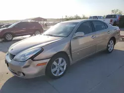 Salvage cars for sale at Grand Prairie, TX auction: 2005 Lexus ES 330