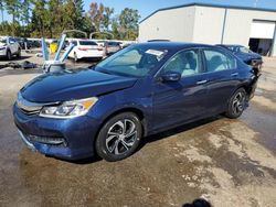 Salvage cars for sale at Harleyville, SC auction: 2017 Honda Accord LX