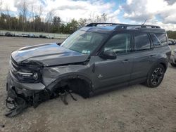 Salvage cars for sale at Leroy, NY auction: 2022 Ford Bronco Sport Outer Banks