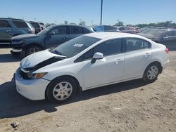 Honda Civic lx salvage cars for sale: 2012 Honda Civic LX