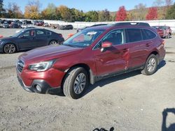 Salvage cars for sale at Grantville, PA auction: 2018 Subaru Outback 2.5I Premium