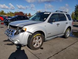 Salvage cars for sale at Woodburn, OR auction: 2008 Ford Escape XLT