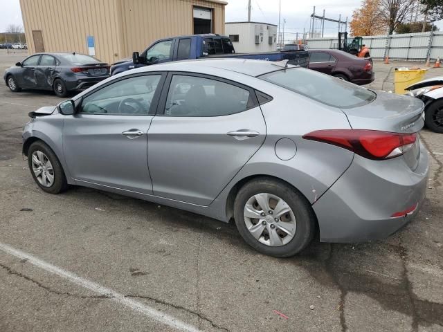 2016 Hyundai Elantra SE