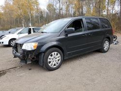 Salvage cars for sale at Cookstown, ON auction: 2014 Dodge Grand Caravan SE