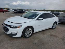 Chevrolet salvage cars for sale: 2019 Chevrolet Malibu LT