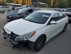 Salvage cars for sale at Savannah, GA auction: 2016 Hyundai Sonata Sport