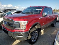 Ford salvage cars for sale: 2018 Ford F150 Supercrew