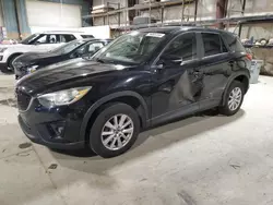 Salvage cars for sale at Eldridge, IA auction: 2015 Mazda CX-5 Touring