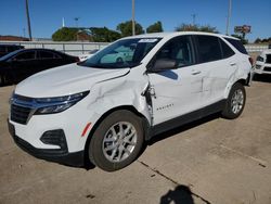 Chevrolet Equinox ls salvage cars for sale: 2022 Chevrolet Equinox LS