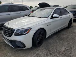 Salvage cars for sale at Arcadia, FL auction: 2020 Mercedes-Benz S 65 AMG