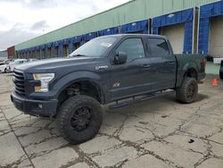 Ford salvage cars for sale: 2016 Ford F150 Supercrew