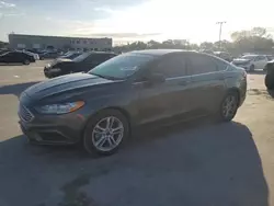 Ford Fusion se Vehiculos salvage en venta: 2018 Ford Fusion SE