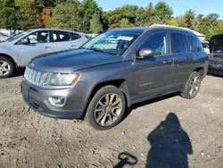 Salvage cars for sale from Copart Mendon, MA: 2014 Jeep Compass Limited