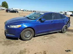 Salvage cars for sale at Longview, TX auction: 2014 Ford Fusion S