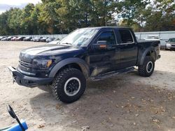 Ford salvage cars for sale: 2012 Ford F150 SVT Raptor