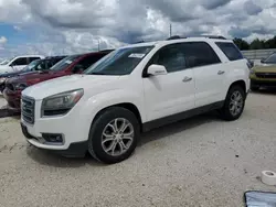 Salvage cars for sale at Arcadia, FL auction: 2013 GMC Acadia SLT-1