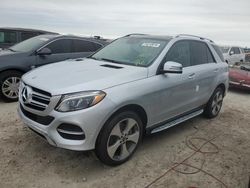 Carros salvage para piezas a la venta en subasta: 2018 Mercedes-Benz GLE 350