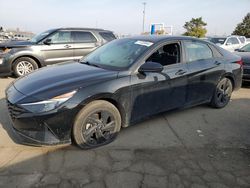 Salvage cars for sale from Copart Woodhaven, MI: 2021 Hyundai Elantra SEL