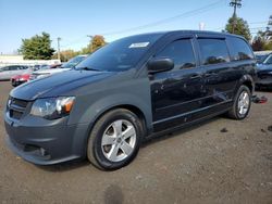 Salvage cars for sale at New Britain, CT auction: 2013 Dodge Grand Caravan SE