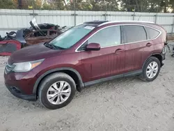 Salvage cars for sale at Hampton, VA auction: 2012 Honda CR-V EXL