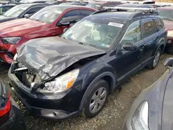 Salvage cars for sale at Windsor, NJ auction: 2012 Subaru Outback 2.5I Premium