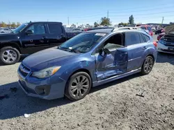 Salvage cars for sale at Eugene, OR auction: 2012 Subaru Impreza Sport Premium