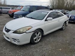 Toyota salvage cars for sale: 2007 Toyota Camry Solara SE