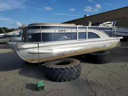 Salvage boats for sale at Gaston, SC auction: 2019 Bennington Marine Pontoon