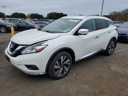 Vehiculos salvage en venta de Copart East Granby, CT: 2015 Nissan Murano S