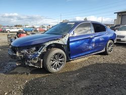 Salvage cars for sale from Copart Eugene, OR: 2017 Honda Accord Touring Hybrid