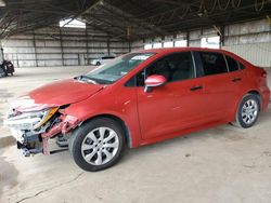 Toyota Vehiculos salvage en venta: 2020 Toyota Corolla LE