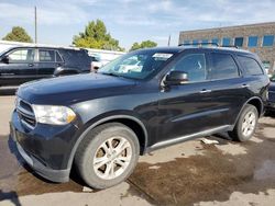 Salvage cars for sale at Littleton, CO auction: 2013 Dodge Durango Crew