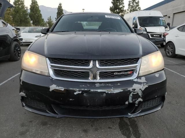 2012 Dodge Avenger SE