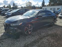 Honda salvage cars for sale: 2020 Honda Accord Sport