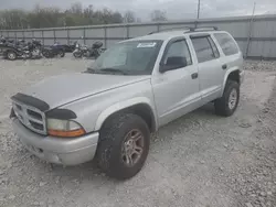 Dodge Durango salvage cars for sale: 2002 Dodge Durango SLT