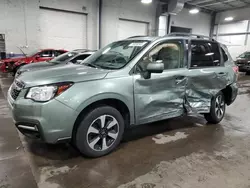 Salvage cars for sale at Ham Lake, MN auction: 2018 Subaru Forester 2.5I Premium