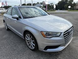 Salvage cars for sale from Copart Jacksonville, FL: 2015 Audi A3 Premium