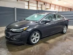 Salvage cars for sale from Copart Columbia Station, OH: 2017 Chevrolet Cruze Premier