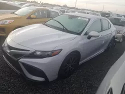 Salvage cars for sale at Riverview, FL auction: 2022 Toyota Camry SE