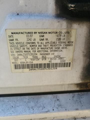 2007 Nissan Altima 2.5